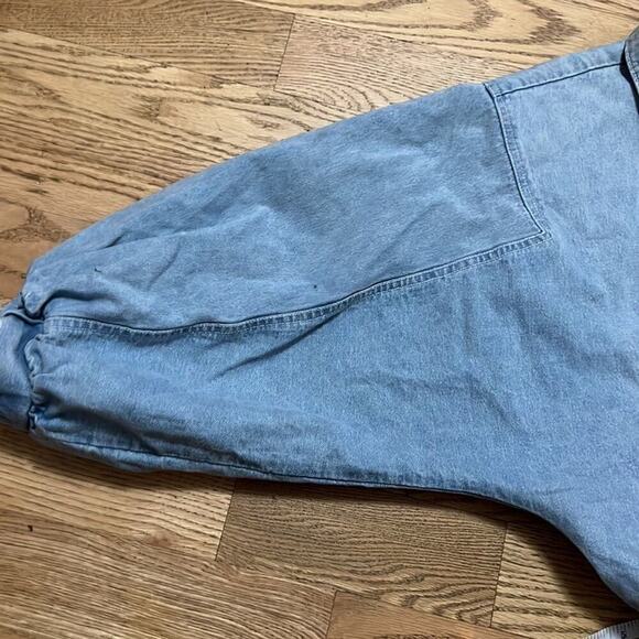 FASHION NOVA DEMIN CROPPED JACKET SIZE S - Picture 6 of 8